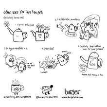 Burgerdoodles Teapot