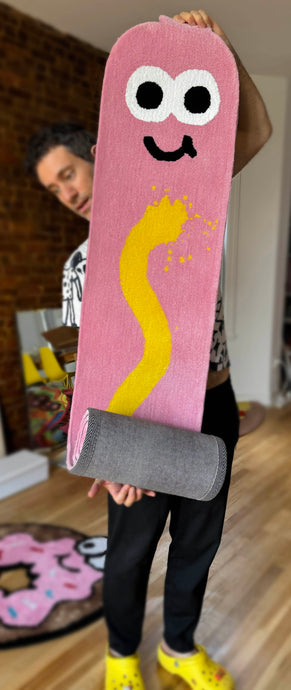 Hot Dog Rug