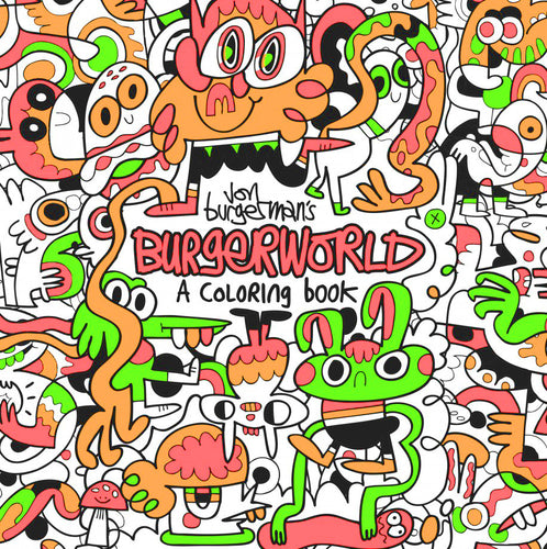 Burgerworld Colouring Book
