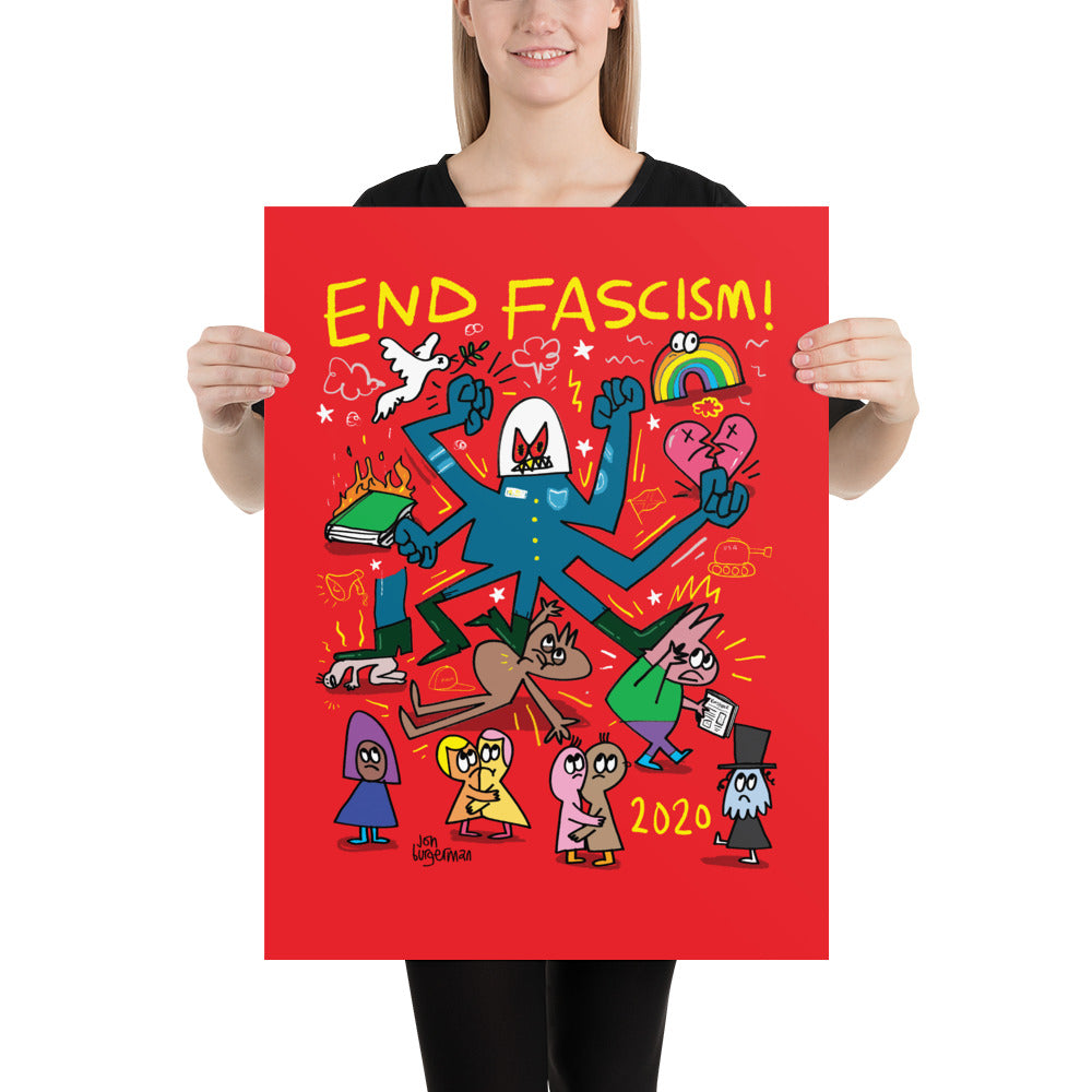 End Fascism poster
