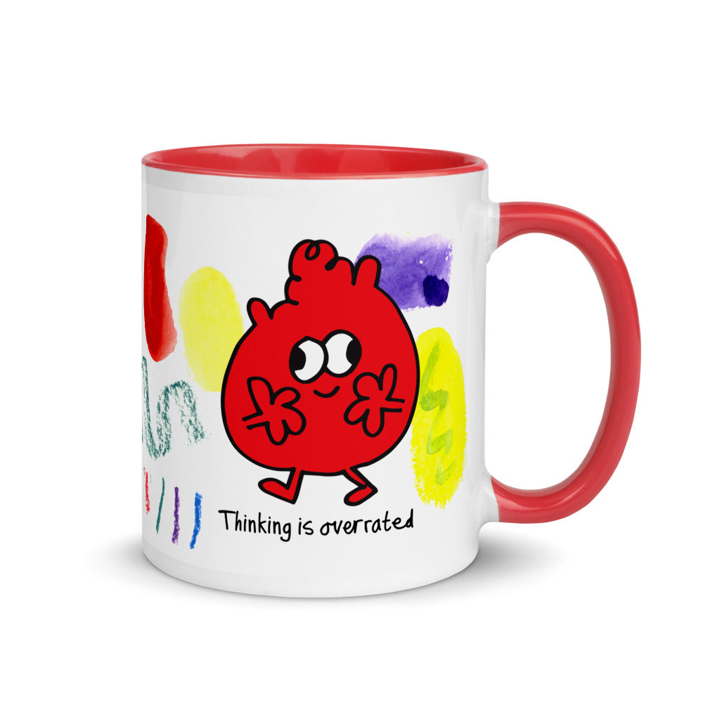 Thinking is Overrated mug